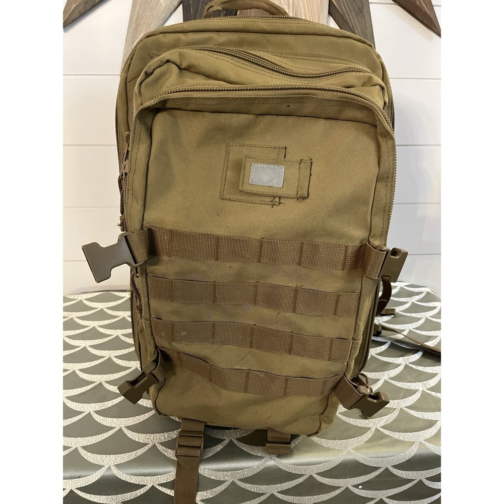 Armyman Tactical Backpack Coyote Tan 3 Day Assault Pack Military MOLLE 40L Bag - Picture 1 of 13